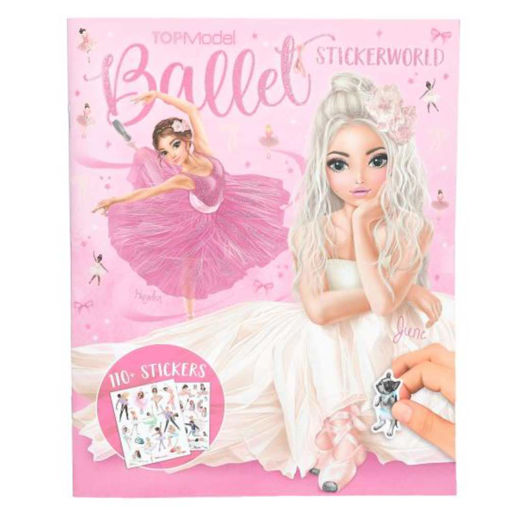 Picture of TOP MODEL BALLET STICKERWORLD STICKER BOOK